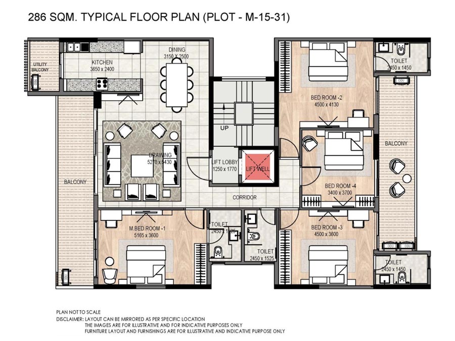 DLF Independent Floorfloor plan