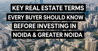Key Real Estate Terms Every Buyer Should Know Before Investing in Noida & Greater Noida