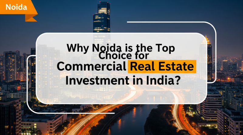 Why Noida is the Top Choice for Commercial Real Estate Investment in India?