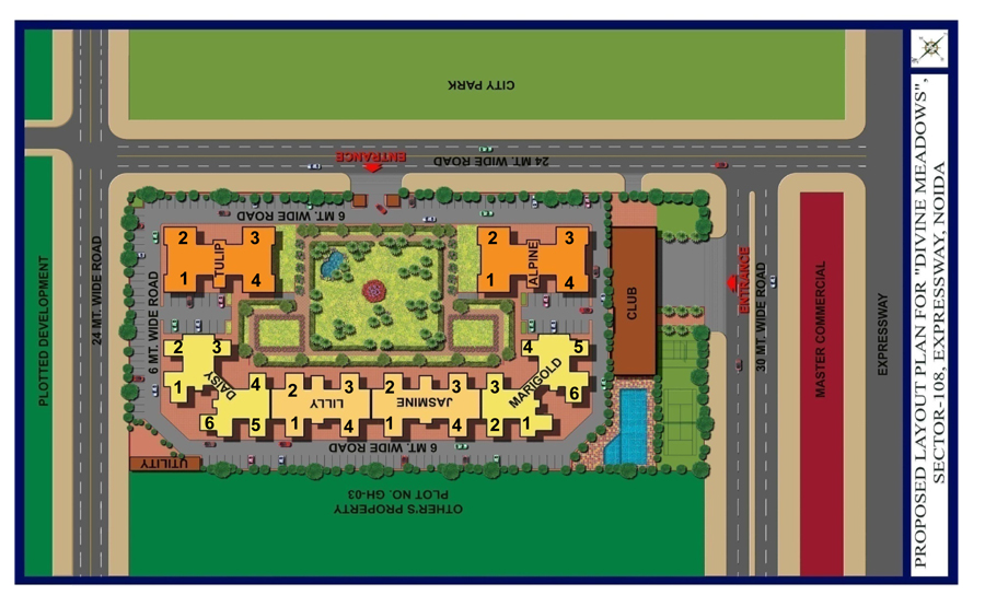 Divine Meadows Sector 108 Noida Ready To Move Apartments
