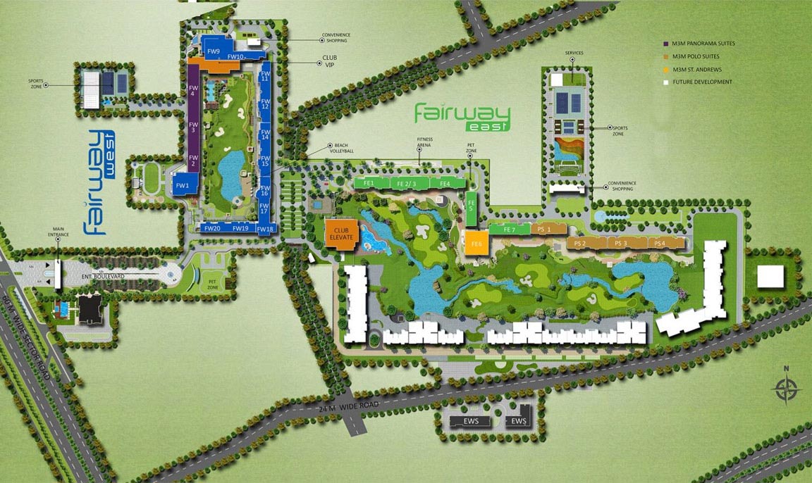 M3M Golf Estate Sector 65 Golf Course Extension Road Gurgaon